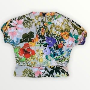 Spense bright floral top